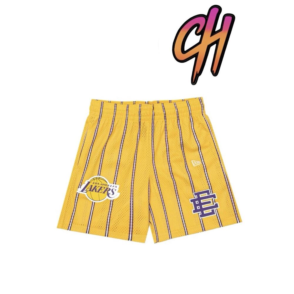 Eric Emanuel X NBA LA Lakers Shorts Size Small